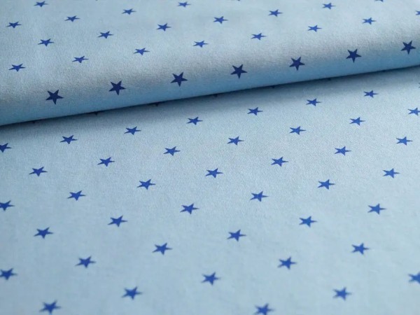 Bündchen Sterne Blau