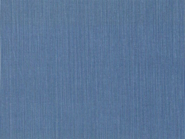 Reststück 35 cm - Baumwollstoff Nadelstreifen Pinstripe Blau