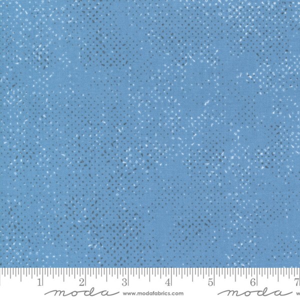 Bluish Spotted Sea Blau - Zen Chic - Baumwollstoff