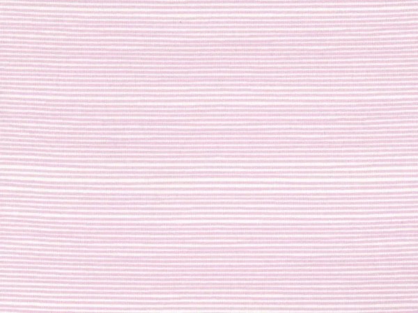 Baumwolljersey Streifen Rosa - Avalana