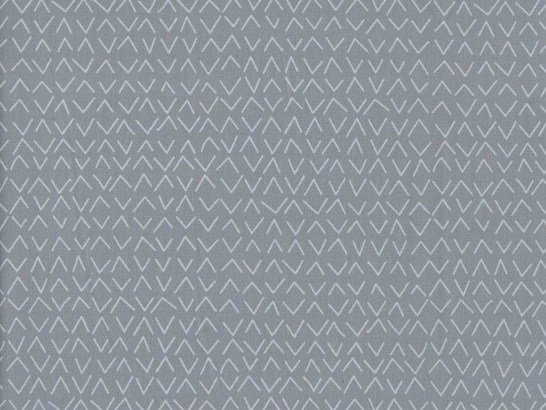 Baumwollstoff Pfeile Steel Grau - Modern Backgrounds More Paper