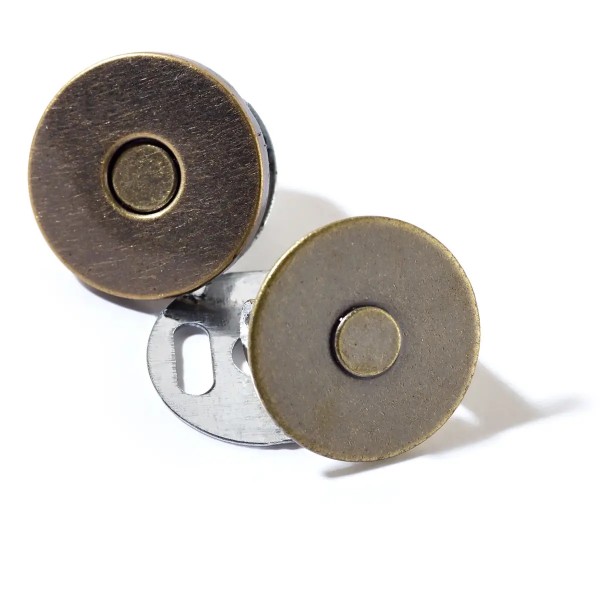 Magnet-Verschluss für Taschen 19 mm altmessing - Prym
